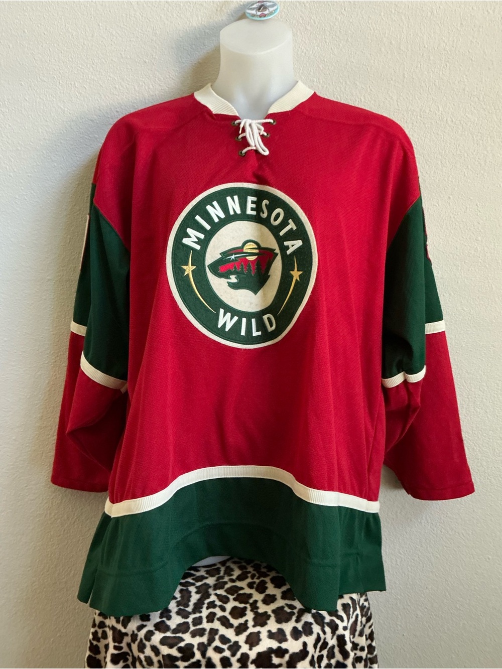 NHL KOHO Minnesota Wild Hockey Jersey Men’s XXL Big Sarge 51